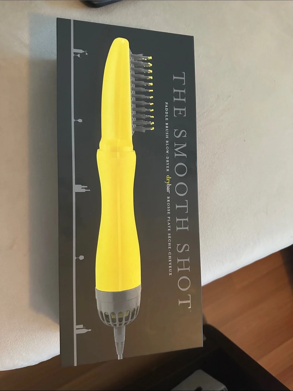 NWT Drybar The Smooth Shot Paddle Brush Blow Dryer